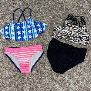 Set of 2 Girl’s Bikinis